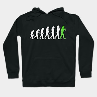 Funny Evolution Theory Zombie Humor Hoodie